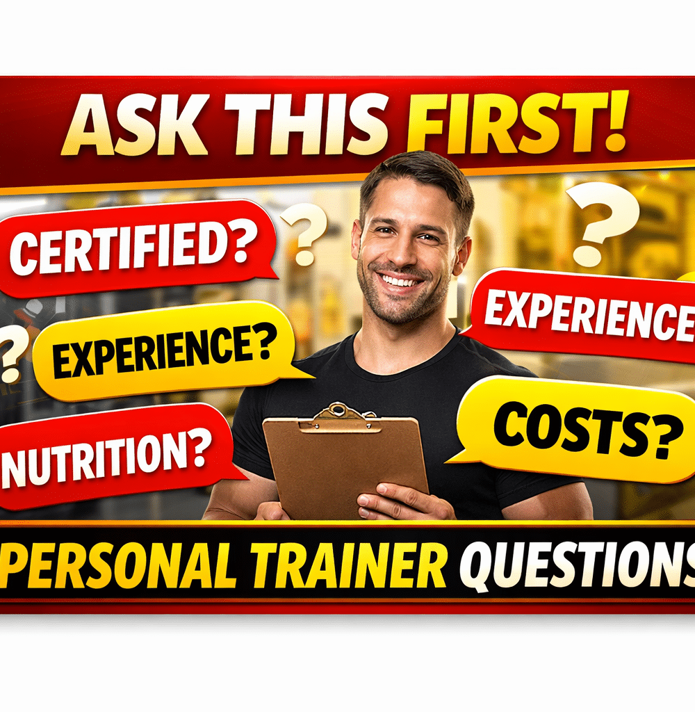 Questions to ask a personal trainer before signing up